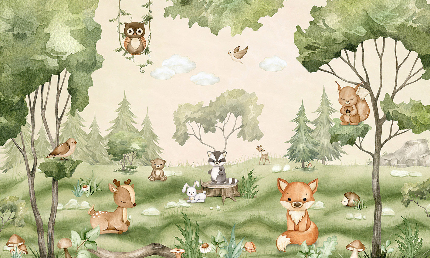 Or1124 Woodland Joy Joie De La Foret